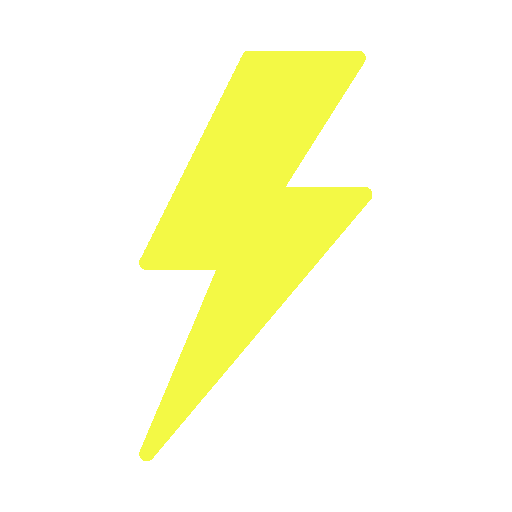 Yellow KeyFree lightening bolt icon when force ocr is enabled.