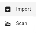 Import and Scan documents into an inbox.